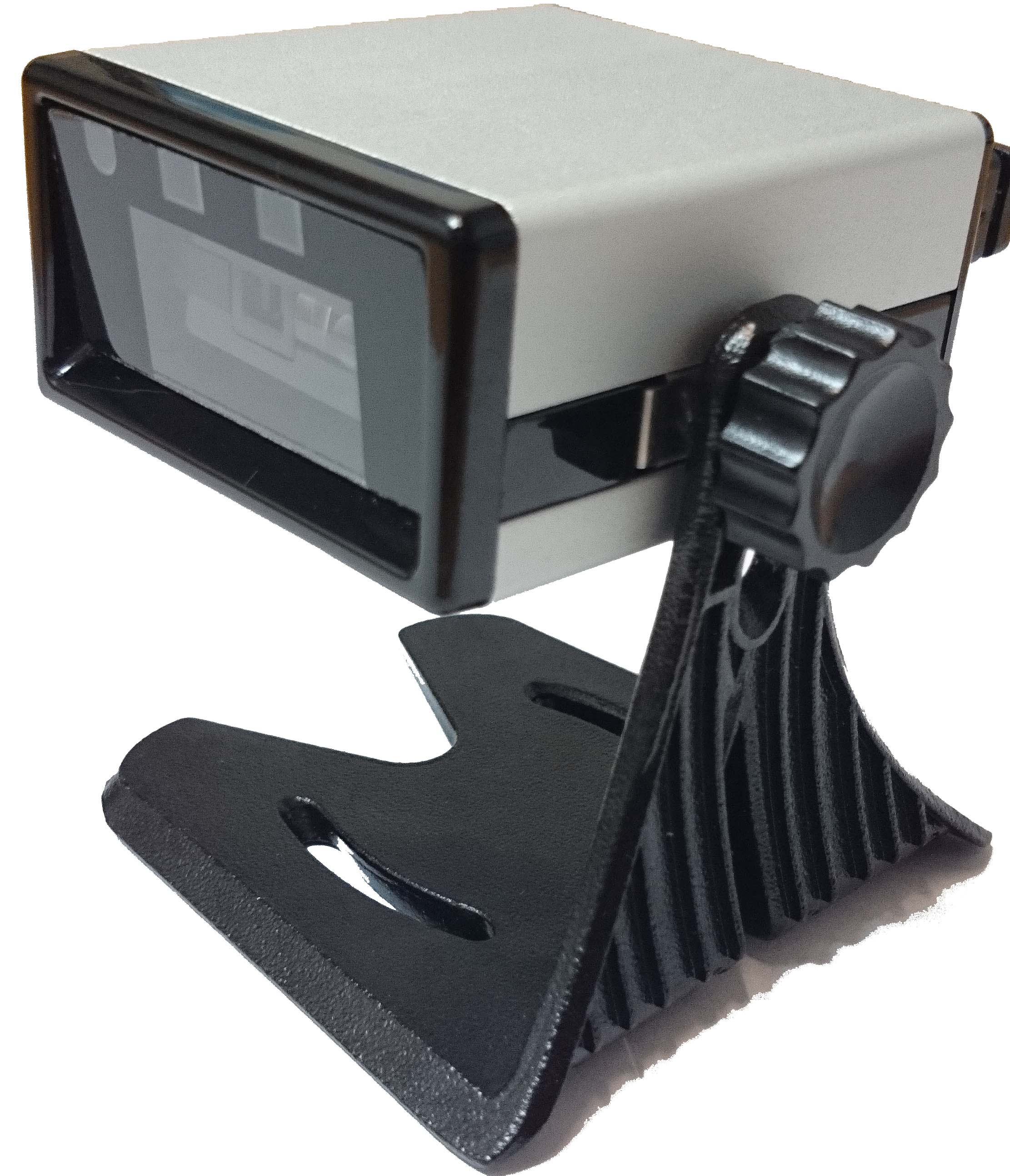 Fixed mount barcode scanner