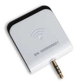 Audio jack UHF RFID portable reader for Android and iOS